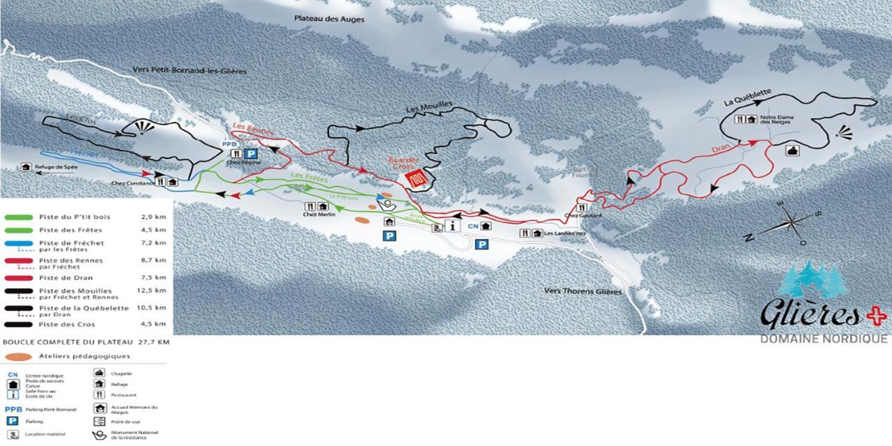 Gite Les Lanfiannes Thorens-Glières Esterno foto