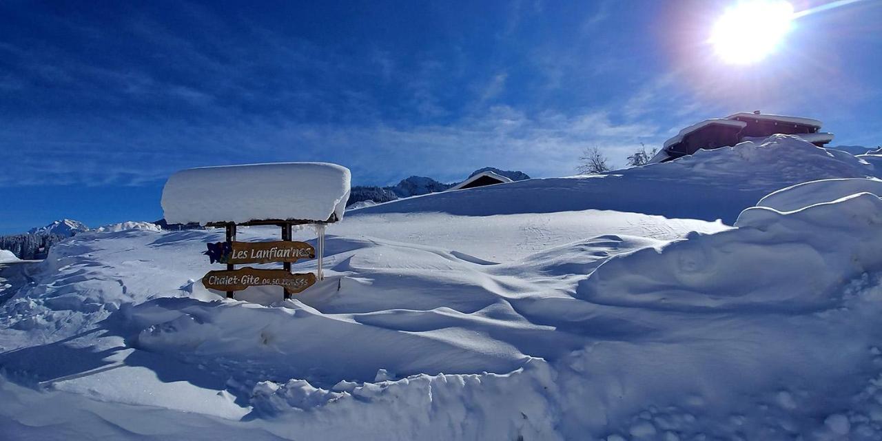 Gite Les Lanfiannes Thorens-Glières Esterno foto